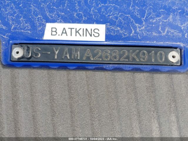 2010 YAMAHA VX110 DELUXE USYAMA2682K910    Photo 8