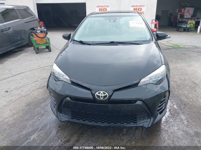 2018 TOYOTA COROLLA SE VIN: 2T1BURHE0JC033833