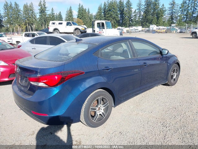 2016 HYUNDAI ELANTRA SE VIN: 5NPDH4AEXGH674438