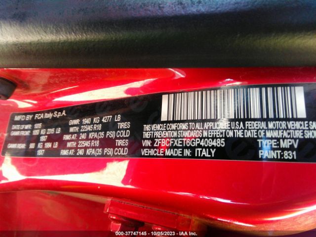 ZFBCFXET6GP409485 Fiat 500x Trekking Plus