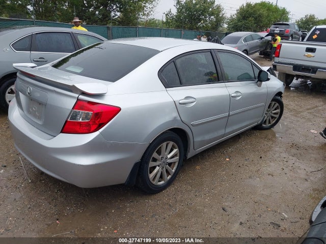2012 HONDA CIVIC SDN EX VIN: 2HGFB2F85CH502789