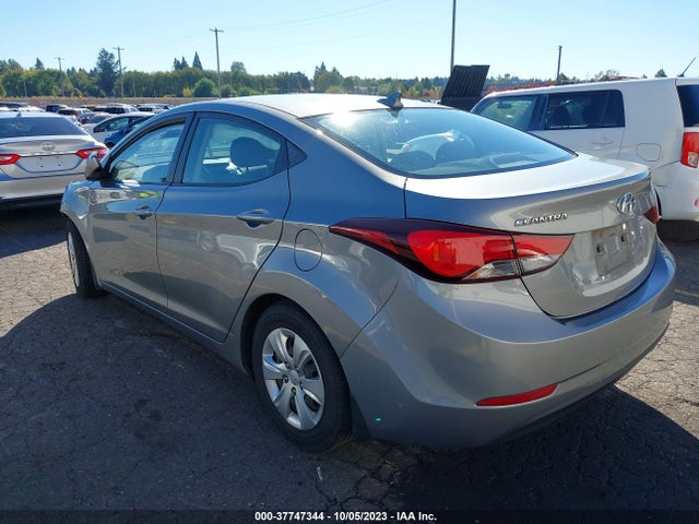 2016 HYUNDAI ELANTRA SE VIN: KMHDH4AE3GU485504