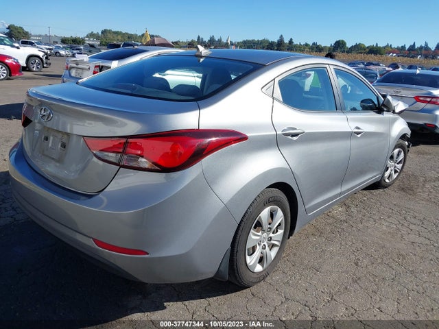 2016 HYUNDAI ELANTRA SE VIN: KMHDH4AE3GU485504