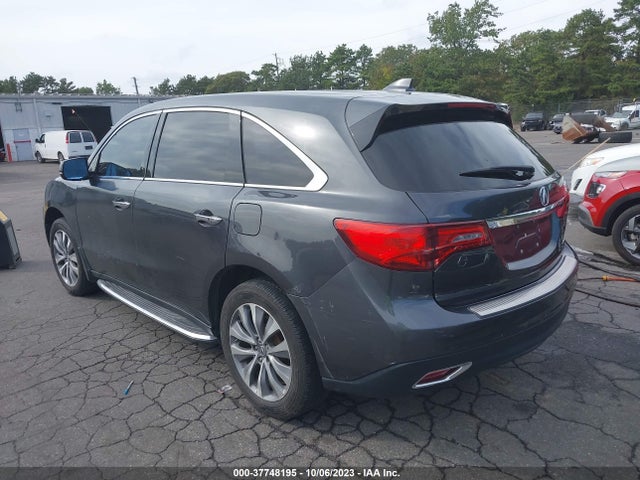 Acura Mdx Technology Package 2014 5FRYD4H40EB042729 Image 3
