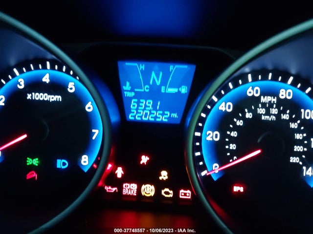2012 HYUNDAI TUCSON LIMITED VIN: KM8JU3AC6CU510784