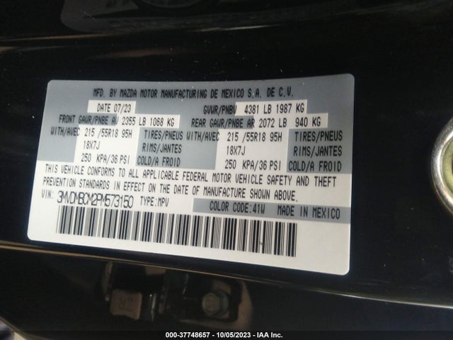 Mazda Cx-30 2.5 S Preferred 2023 3MVDMBCM2PM573150 Image 9