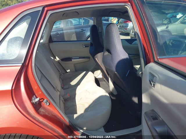 2009 SUBARU IMPREZA SEDAN I VIN: JF1GE61619G509711