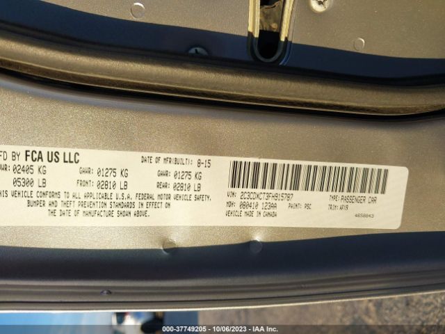 2C3CDXCT3FH915787 Dodge CHARGER R/T
