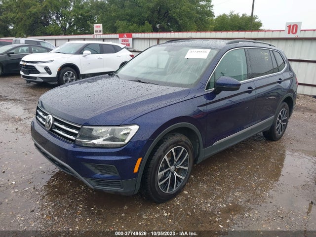 3VV3B7AX0MM057797 Volkswagen Tiguan Se/se R-line Black/sel