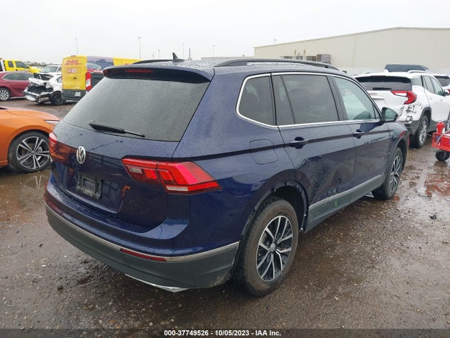 3VV3B7AX0MM057797 Volkswagen Tiguan Se/se R-line Black/sel