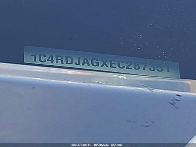 1C4RDJAGXEC287351 Dodge Durango Sxt