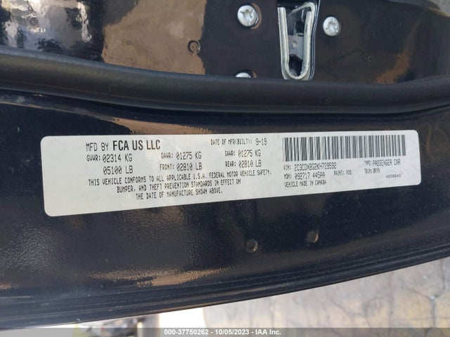 Dodge Charger Sxt 2019 2C3CDXBG2KH729592 Image 9