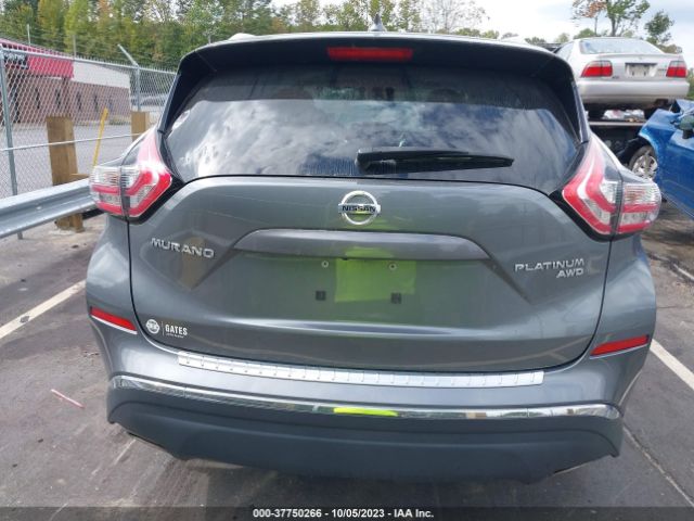 5N1AZ2MH0JN185141 Nissan Murano Platinum