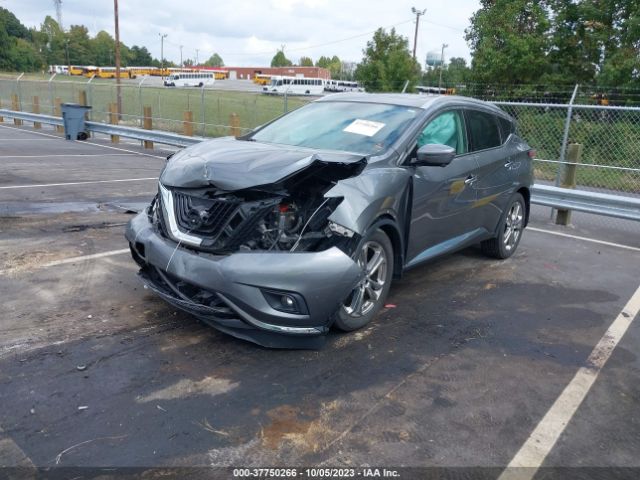 5N1AZ2MH0JN185141 Nissan Murano Platinum
