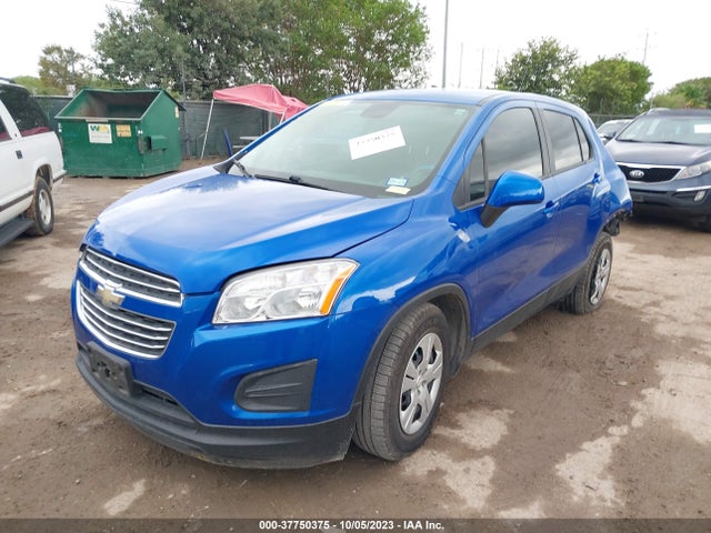Chevrolet Trax 1ls 2016 KL7CJKSB4GB614761 Image 2