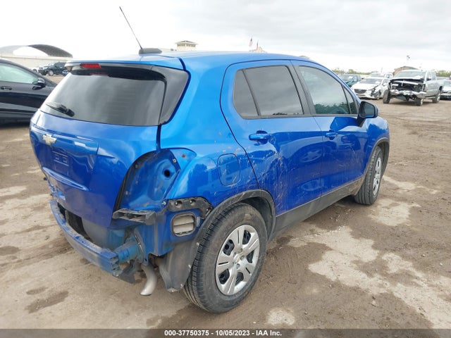 Chevrolet Trax 1ls 2016 KL7CJKSB4GB614761 Image 4