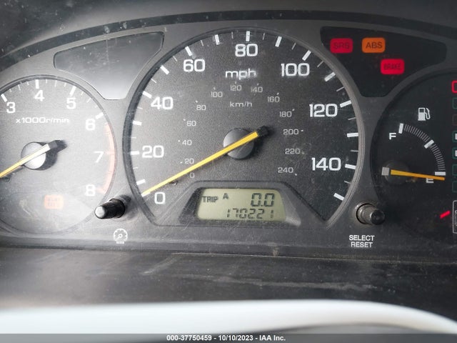 2000 HONDA ACCORD SDN EX W/LEATHER VIN: 1HGCG1658YA032915