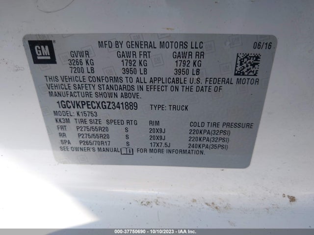Chevrolet Silverado 1500 Silverado Custom 2016 1GCVKPECXGZ341889 Image 9