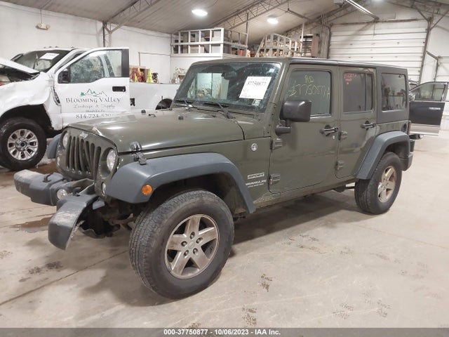 2016 JEEP WRANGLER UNLIMITED SPORT VIN: 1C4BJWDG1GL116056