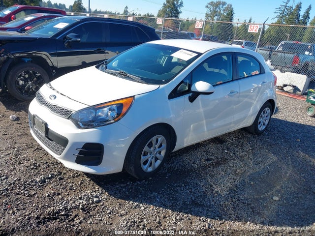 KIA RIO LX 2016 KNADM5A34G6647114 Image 2