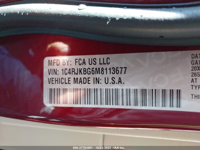 2021 JEEP GRAND CHEROKEE L 1C4RJKBG6M8113677 Photo 8