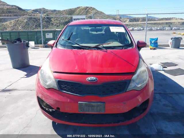 2013 KIA RIO LX VIN: KNADM4A31D6231303