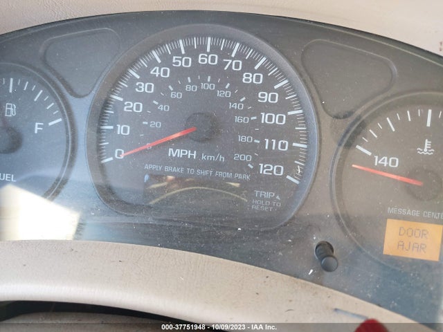 2001 CHEVROLET IMPALA VIN: 2G1WF55E319159525
