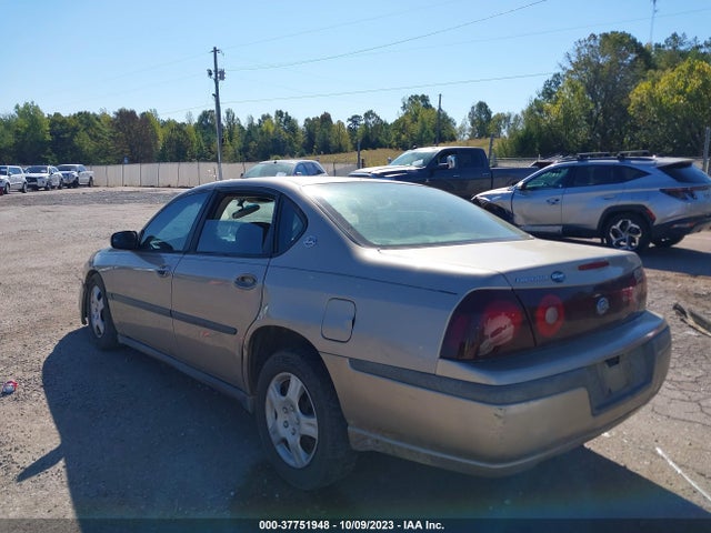 2001 CHEVROLET IMPALA VIN: 2G1WF55E319159525