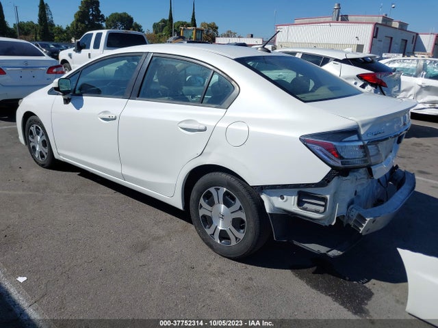 2014 HONDA CIVIC HYBRID VIN: 19XFB4F35EE200576
