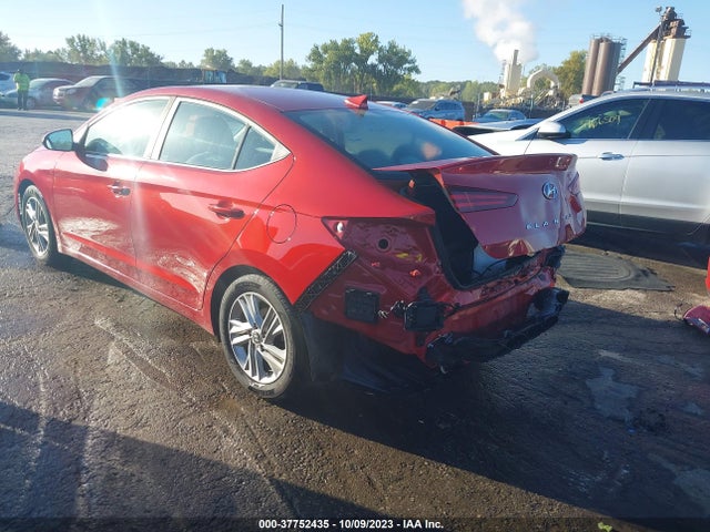 2019 HYUNDAI ELANTRA SEL VIN: 5NPD84LF3KH425574