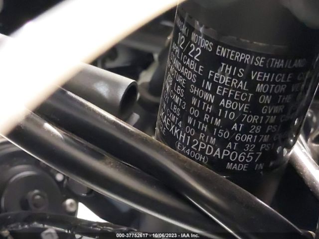2023 KAWASAKI EX400 JKAEXKH12PDAP0657 Photo 9