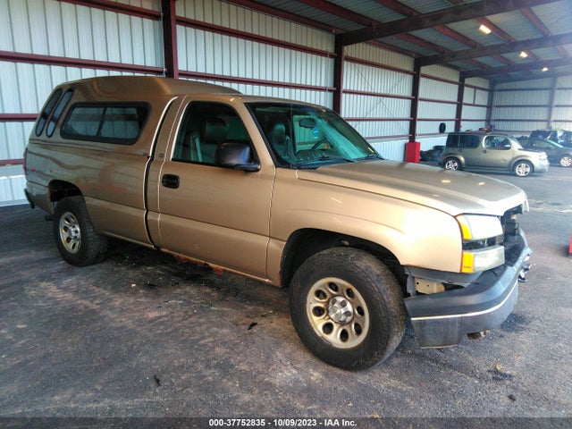 2005 CHEVROLET SILVERADO 1500 WORK TRUCK VIN: 1GCEK14V35Z318290
