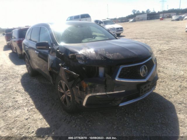 37752870 :رقم المزاد ، 5FRYD4H3XHB030955 vin ، 2017 Acura Mdx مزاد بيع