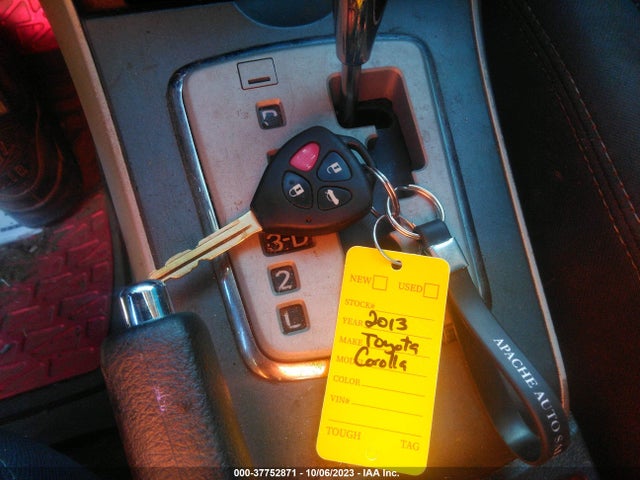 2013 TOYOTA COROLLA L/LE/S VIN: 5YFBU4EE4DP128309