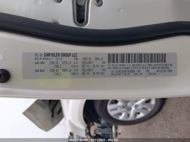 Dodge JOURNEY SE 2015 3C4PDCABXFT608284 Image 9