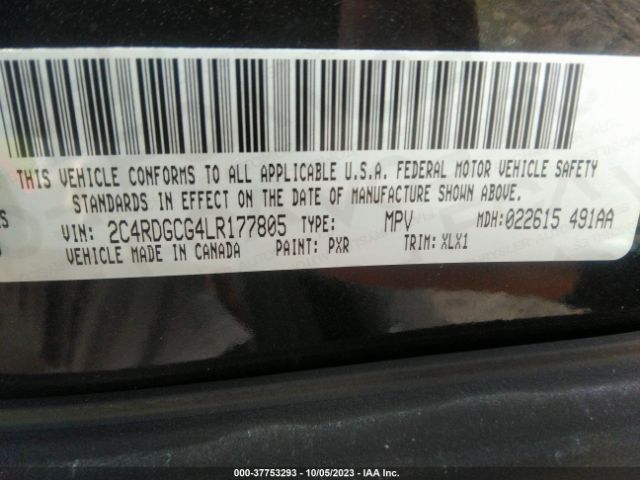 2020 DODGE GRAND CARAVAN 2C4RDGCG4LR177805 Photo 8