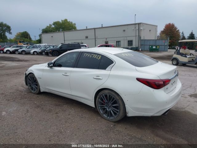 JN1FV7AR5KM800227 Infiniti Q50 3.0t Red Sport 400