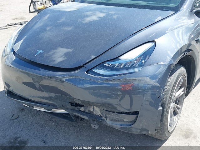2022 TESLA MODEL Y LONG RANGE VIN: 7SAYGDEEXNA005676