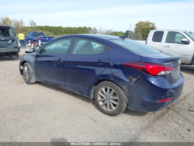2014 HYUNDAI ELANTRA SE VIN: 5NPDH4AEXEH529266