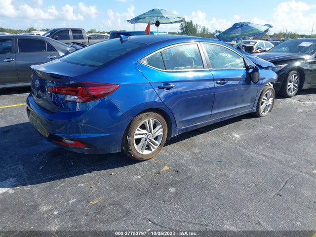 2019 HYUNDAI ELANTRA SEL VIN: 5NPD84LF7KH461798