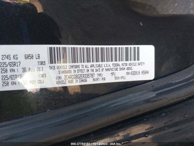 2C4RDGBG2ER335787 Dodge Grand Caravan Se