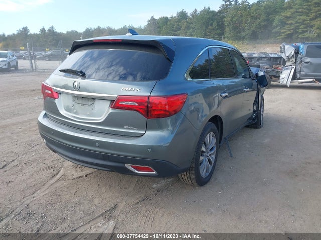Acura Mdx Technology Package 2014 5FRYD4H4XEB023931 Image 4