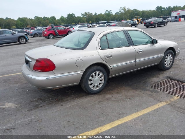 2000 LINCOLN CONTINENTAL VIN: 1LNHM97V3YY882108