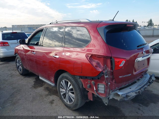 2017 NISSAN PATHFINDER S VIN: 5N1DR2MN1HC905202