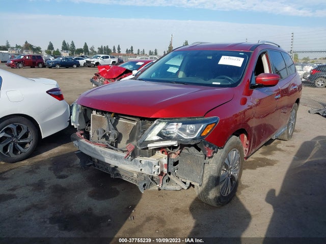 2017 NISSAN PATHFINDER S VIN: 5N1DR2MN1HC905202
