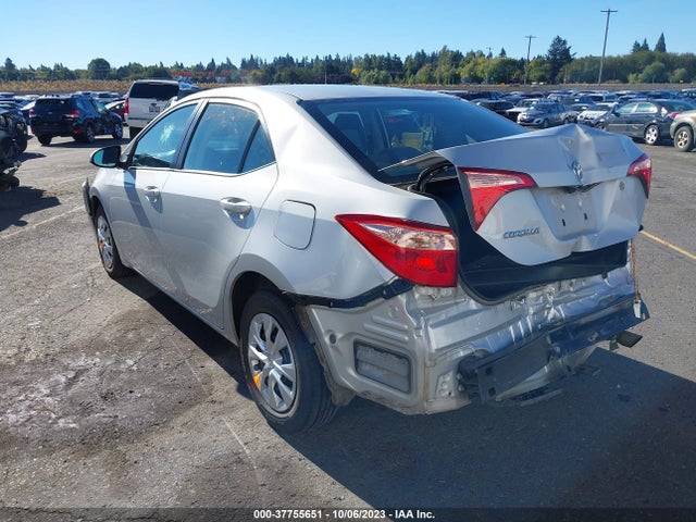 2018 TOYOTA COROLLA L/LE/XLE/SE/XSE VIN: 2T1BURHE5JC081344