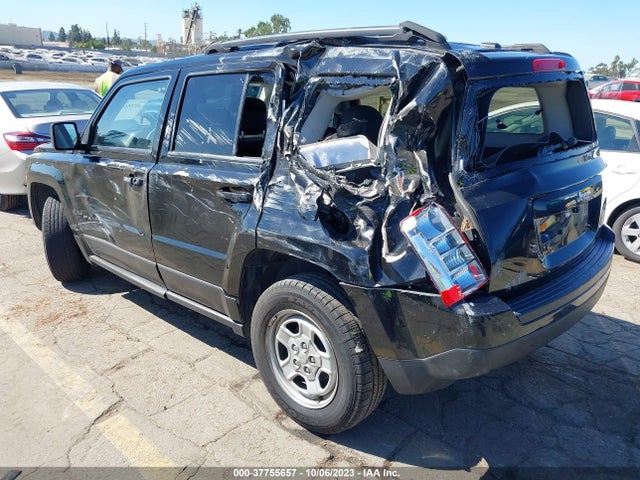 2016 JEEP PATRIOT SPORT VIN: 1C4NJPBA4GD814981
