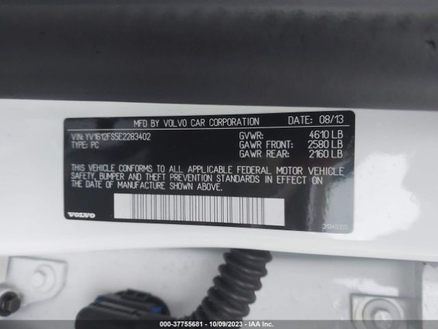 YV1612FS5E2283402 Volvo S60 T5