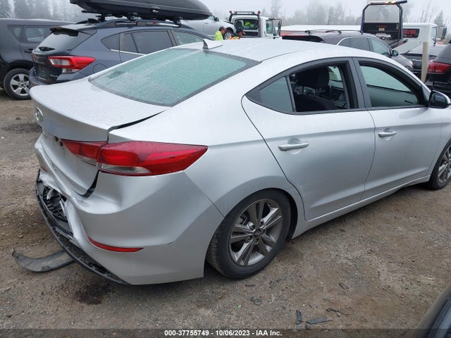 2018 HYUNDAI ELANTRA SEL VIN: 5NPD84LF0JH280914