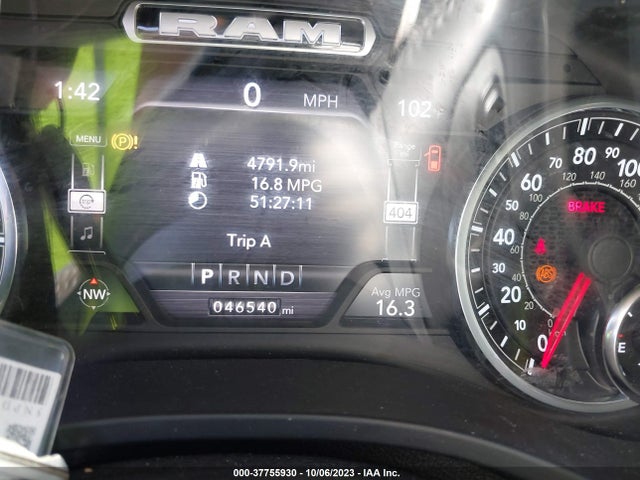 RAM 1500 Big Horn 2022 1C6RREFT7NN186875 Image 13